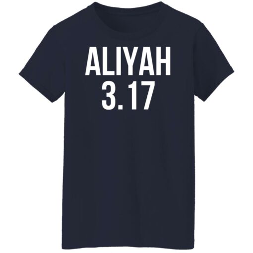 Aliyah 3 17 shirt $19.95