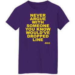 Never argue with someone you know would’ve dropped line shirt $19.95 redirect05092022050541 2