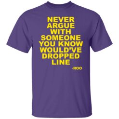 Never argue with someone you know would’ve dropped line shirt $19.95 redirect05092022050541