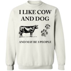 I like cow and dog and may be 3 people shirt $19.95