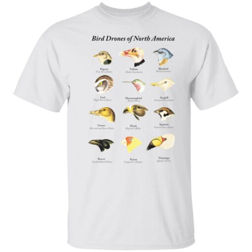 Bird drones of north america shirt $19.95