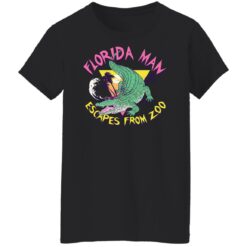 Crocodiles florida man escapes from zoo shirt $19.95