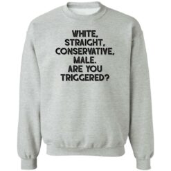 White straight conservative male are you triggered shirt $19.95 redirect06022022230657 4