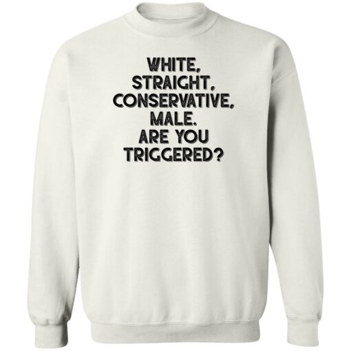 White straight conservative male are you triggered shirt $19.95 redirect06022022230657 5