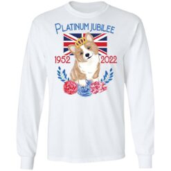 Queen corgi platinum jubilee 1952 2022 shirt $19.95