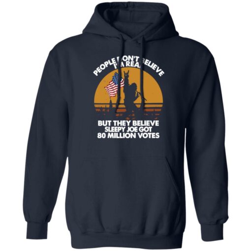 Bigfoot people don't believe im real but they believe sleepy shirt $19.95 redirect06062022020638 3