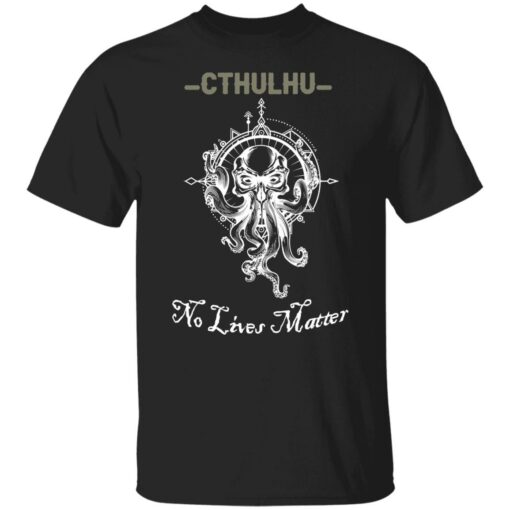 Octopus cthulhu no lives matter shirt $19.95