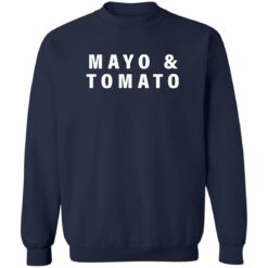 Mayo and tomato shirt $19.95