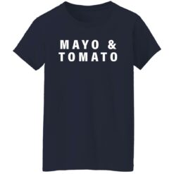 Mayo and tomato shirt $19.95