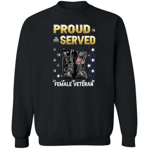 Boots proud to have served female veteran shirt $19.95 redirect06162022230644 4