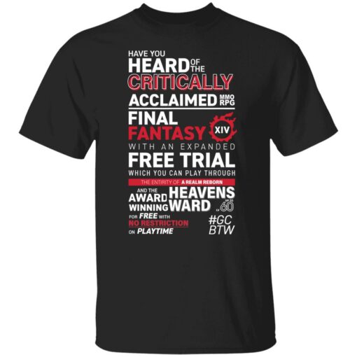Have you heard of the critically acclaimed mmorpg final shirt $19.95 redirect06242022030656 6