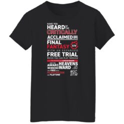 Have you heard of the critically acclaimed mmorpg final shirt $19.95 redirect06242022030656 8