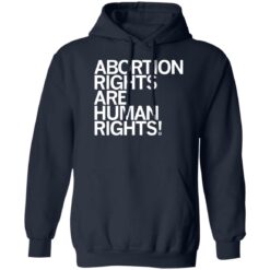 Abortion rights are human rights shirt $19.95