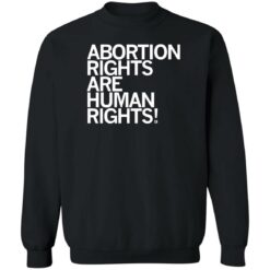 Abortion rights are human rights shirt $19.95