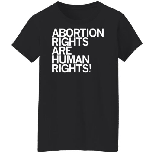 Abortion rights are human rights shirt $19.95