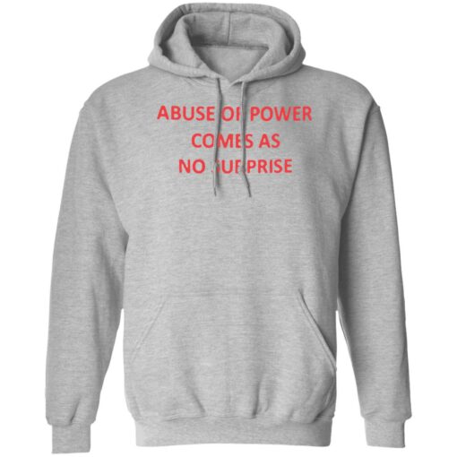 Abuse of power comes as no surprise shirt $19.95 redirect06272022220650 2