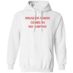 Abuse of power comes as no surprise shirt $19.95 redirect06272022220650 3