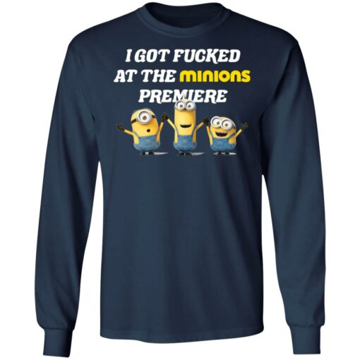 I got f*cked at the minions premiere shirt $19.95 redirect07132022050708 1