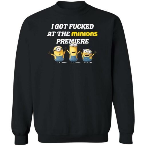 I got f*cked at the minions premiere shirt $19.95 redirect07132022050708 4