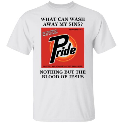 What can wash away my sins pride nothing but the blood of Jesus shirt $19.95 redirect07132022050753 1