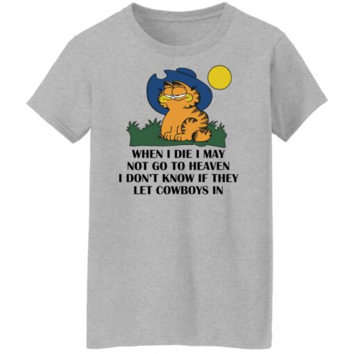 Garfield when i die i may not go to heaven i don’t know shirt $19.95 redirect07252022040720 9