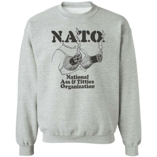 Boob nato national a** and titties organization shirt $19.95 redirect07282022220711 4