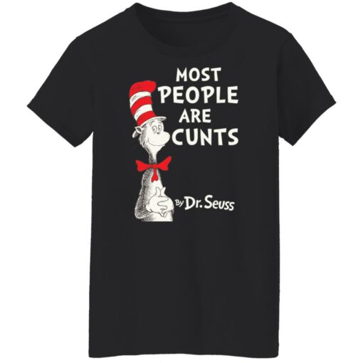 Most people are c*nts by Dr Seuss shirt $19.95