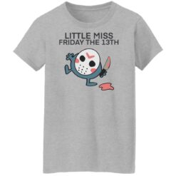 Jason Voorhees little miss friday the 13th shirt $19.95