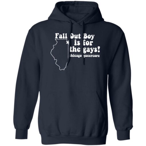 Fall out boy is for the gays chicago queercore shirt $19.95