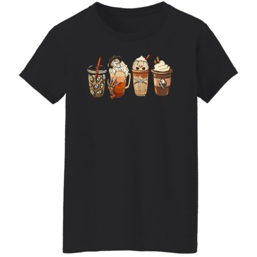 Horror movie and coffee halloween shirt $19.95 redirect08122022070800 4