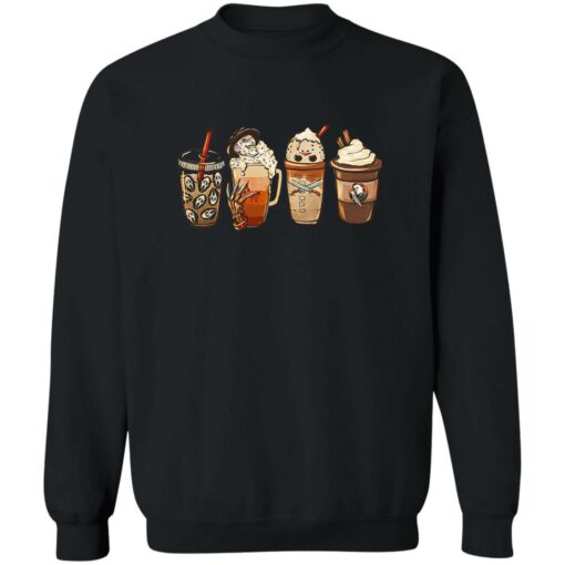 Horror movie and coffee halloween shirt $19.95 redirect08122022070800