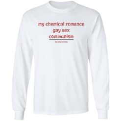 My chemical romance gay sex communism the holy trinity shirt $19.95