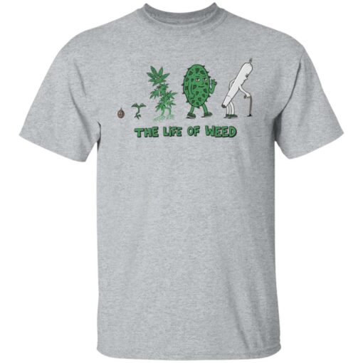 The life of weed shirt $19.95 redirect08172022010835
