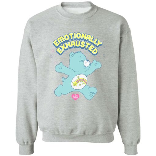 Care bears emotionally exhausted shirt $19.95