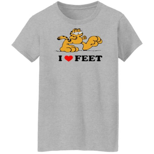 I love feet garfield shirt $19.95 redirect08232022040836 5