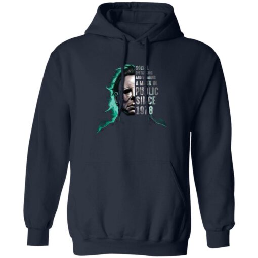 Michael Myers social distancing and wearing a mask since 1978 shirt $19.95 redirect08252022230851 1