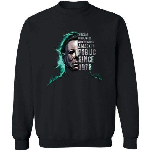 Michael Myers social distancing and wearing a mask since 1978 shirt $19.95 redirect08252022230851 2