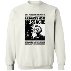 Michael Myers the haddonfield herald halloween night massacre shirt $19.95 redirect08302022040803 1