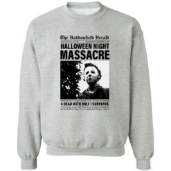 Michael Myers the haddonfield herald halloween night massacre shirt $19.95 redirect08302022040803
