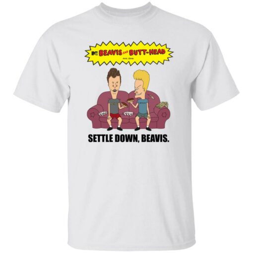Beavis and butthead settle down beavis shirt $19.95 redirect08302022050853 3