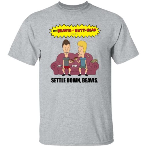 Beavis and butthead settle down beavis shirt $19.95 redirect08302022050853 4