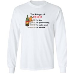 Garfield the 4 stages of soju i'm rich i'm good looking shirt $19.95 redirect08302022230843