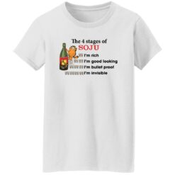 Garfield the 4 stages of soju i'm rich i'm good looking shirt $19.95 redirect08302022230843 7