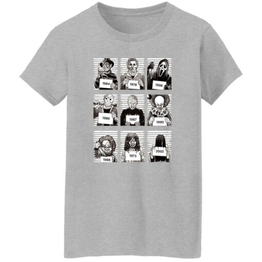 Horror movie mugshot shirt $19.95 redirect09052022050923