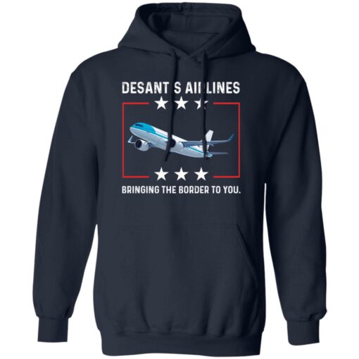 DeSantis airlines bringing the border to you shirt $19.95