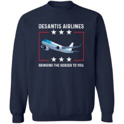 DeSantis airlines bringing the border to you shirt $19.95 redirect09212022040921
