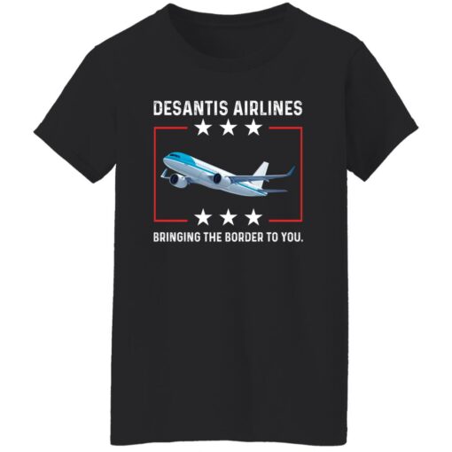 DeSantis airlines bringing the border to you shirt $19.95 redirect09212022040925