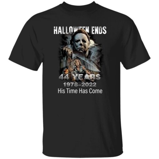Michael Myers halloween ends 44 year 1987 2022 his time has come shirt $19.95 redirect09282022040948 3