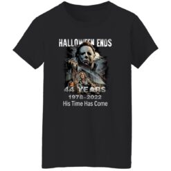 Michael Myers halloween ends 44 year 1987 2022 his time has come shirt $19.95 redirect09282022040949 1