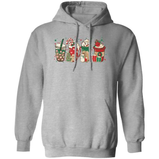 Christmas coffee latte snowmen shirt $19.95